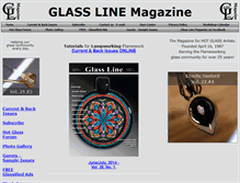 Tablet Screenshot of hotglass.com